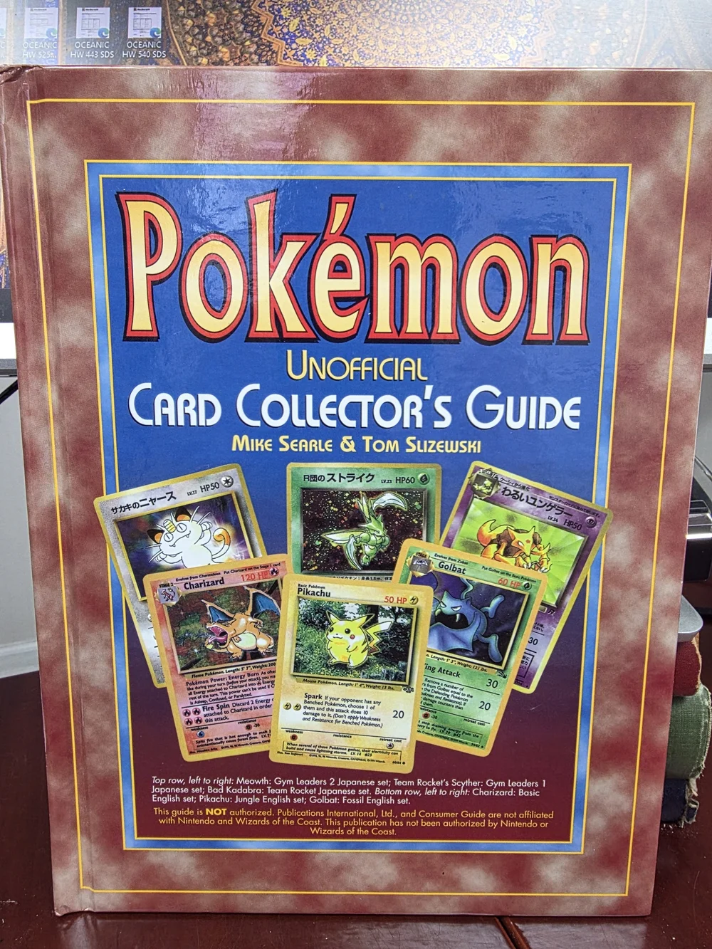 Pokémon Unofficial Card Collector's Guide Vintage - Mike Searle & Tom
